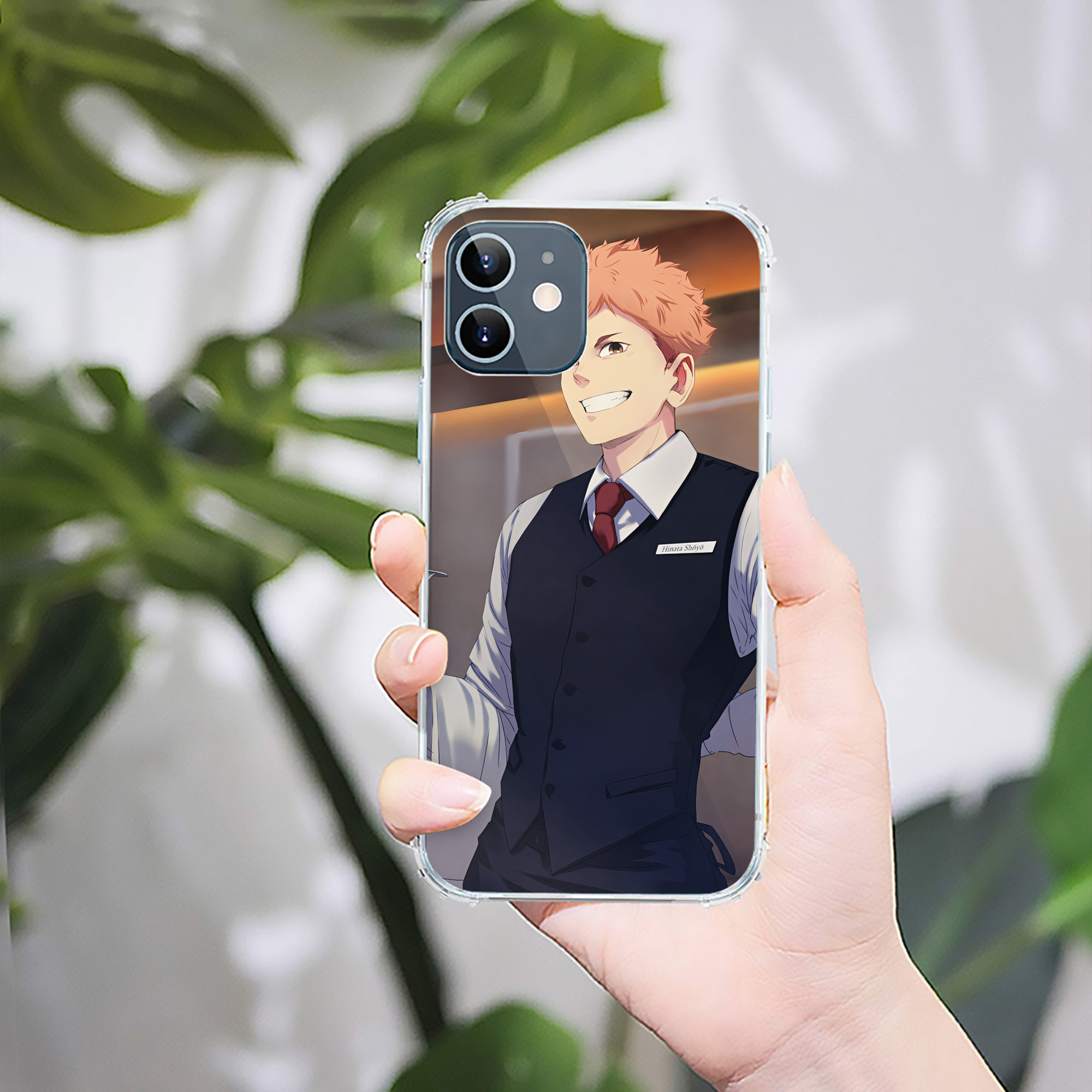（画像用） ハイキュー!! Haikyu!! 【iPhone 12シリーズ対応】透明スマホケース（クリアソフトケース）